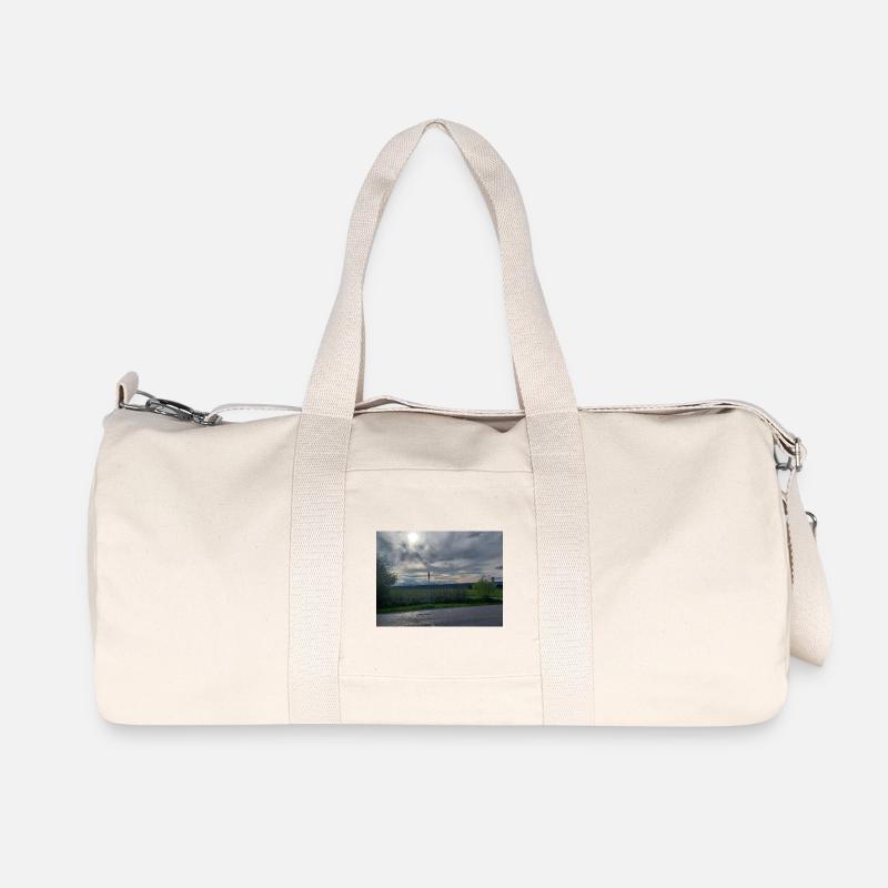 Abendstimmung südlicher Schwarzwald - Recycelte Canvas-Sporttasche von Stanley/Stella - Naturweiß