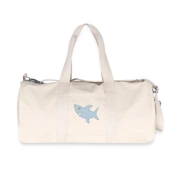 Shark Big One - Recycled Canvas Sports Bag by Stanley/Stella - natural - Front