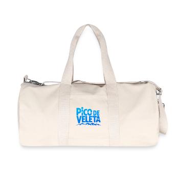 Pico de Veleta Modern Peak Graphic - Recycled Canvas Sports Bag by Stanley/Stella - natural - Front