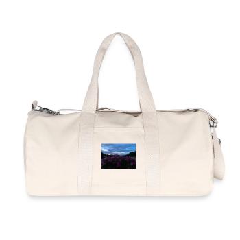 Château de Vaux le Vicomte at night - Recycled Canvas Sports Bag by Stanley/Stella - natural - Front
