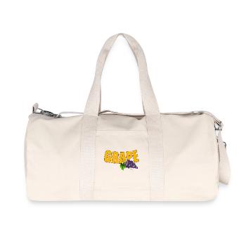 GRAPE - Recycelte Canvas-Sporttasche von Stanley/Stella - Naturweiß - Vorne