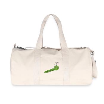 Impressionnisme de chenille - Sac de sport en toile recyclée Stanley/Stella - blanc naturel - Devant
