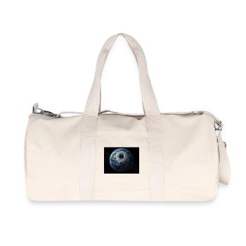 Earth Vortex Portal - Recycled Canvas Sports Bag by Stanley/Stella - natural - Front
