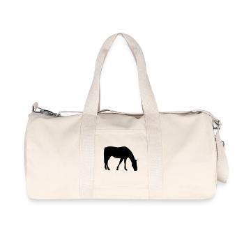 Pferd - Recycelte Canvas-Sporttasche von Stanley/Stella - Naturweiß - Vorne
