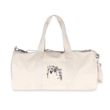 grapes trauben wine weintrauben fruits fruechte55 - Recycelte Canvas-Sporttasche von Stanley/Stella - Naturweiß - Vorne