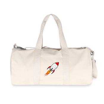 Rocket - Recycled Canvas Sports Bag by Stanley/Stella - natural - Front