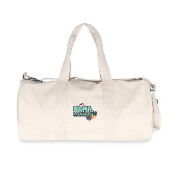 Mama, wir lieben dich! - Recycelte Canvas-Sporttasche von Stanley/Stella - Naturweiß - Vorne