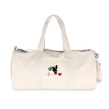 Motocross Passion - Recycled Canvas Sports Bag by Stanley/Stella - natural - Front