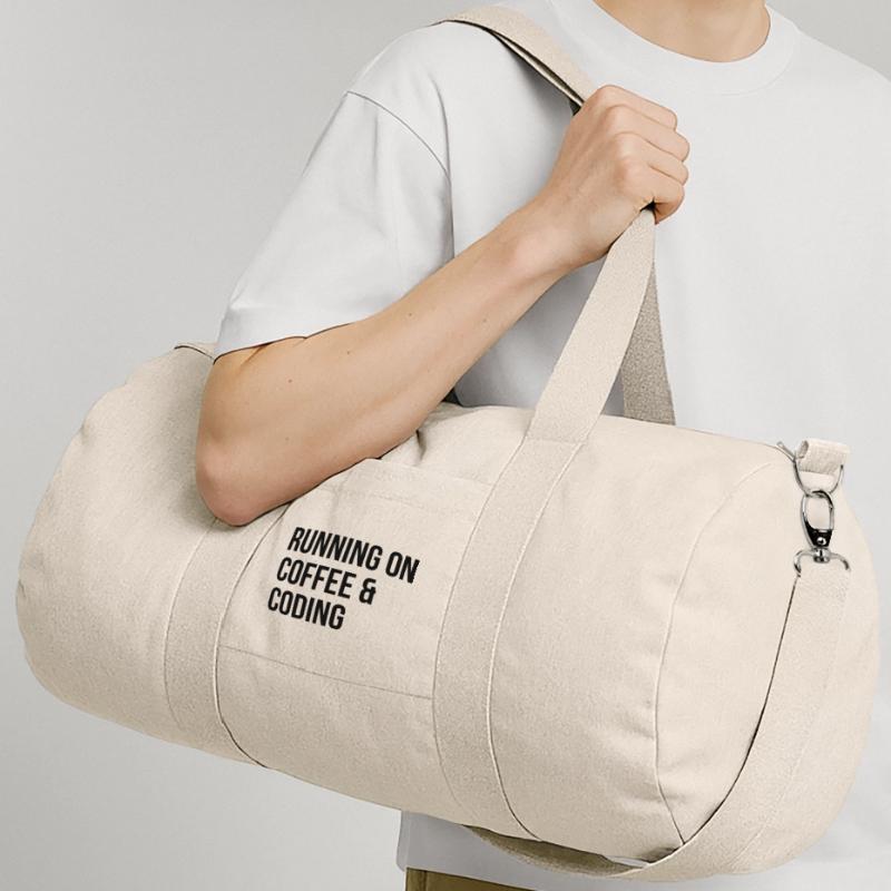 Coding Coding Coding Recycled Canvas Sports Bag by Stanley/Stella