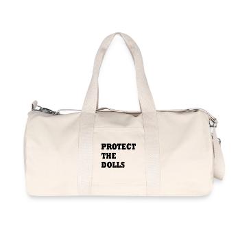 Protégez les poupées - Sac de sport en toile recyclée Stanley/Stella - blanc naturel - Devant