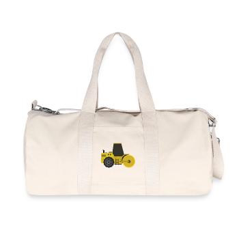 Straßenwalze - Recycelte Canvas-Sporttasche von Stanley/Stella - Naturweiß - Vorne