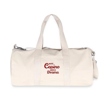 Mas Casino - Menos Drama - Cuban Salsa  - Recycelte Canvas-Sporttasche von Stanley/Stella - Naturweiß - Vorne