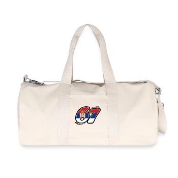 67 Serbia Edition - Recycled Canvas Sports Bag by Stanley/Stella - natural - Front