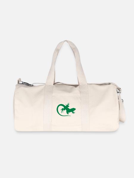 salamander - Recycelte Canvas-Sporttasche von Stanley/Stella - Naturweiß