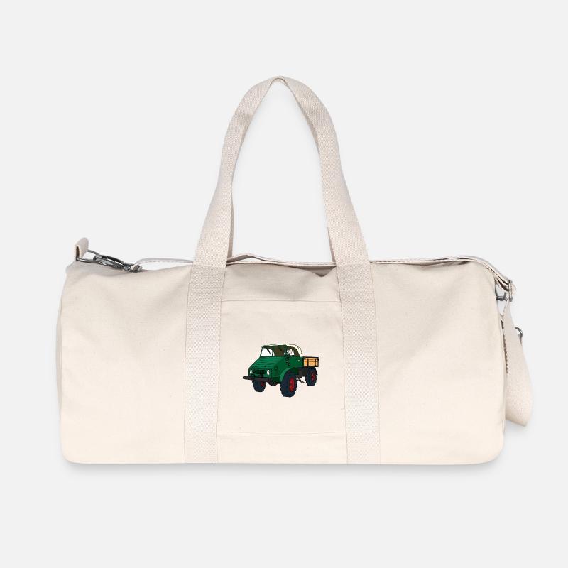Mog 401 - Recycelte Canvas-Sporttasche von Stanley/Stella - Naturweiß