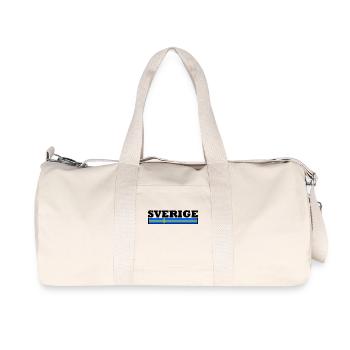 Drapeau suède - Sac de sport en toile recyclée Stanley/Stella - blanc naturel - Devant