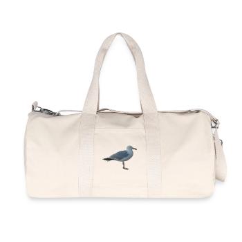 Gull - Recycled Canvas Sports Bag by Stanley/Stella - natural - Front