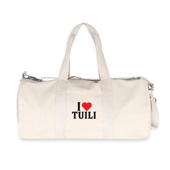 t-shirt Io amo Tuili t-shirt Sardegna - Recycled Canvas Sports Bag by Stanley/Stella - natural - Front
