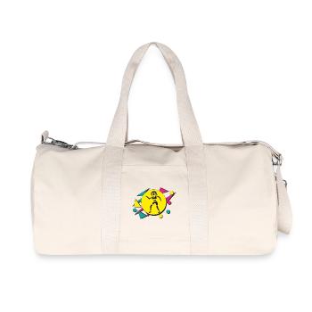 80s Dancer - Recycelte Canvas-Sporttasche von Stanley/Stella - Naturweiß - Vorne