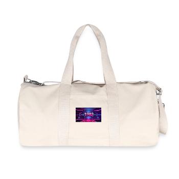 FREQUENCIES LOADED 1982 - Recycled Canvas Sports Bag by Stanley/Stella - natural - Front