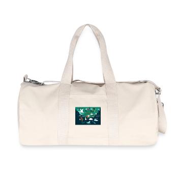 Southern Norway Souvenir - Recycled Canvas Sports Bag by Stanley/Stella - natural - Front