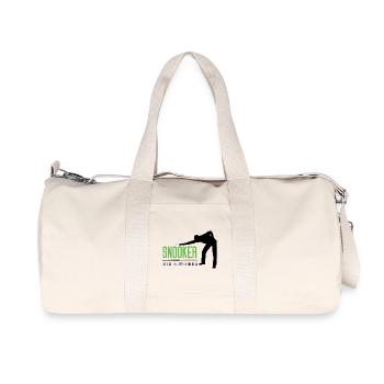 Snooker - Mettons les gars sur le bais - Sac de sport en toile recyclée Stanley/Stella - blanc naturel - Devant