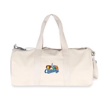 Femme de ménage drôle Femme de ménage - Sac de sport en toile recyclée Stanley/Stella - blanc naturel - Devant