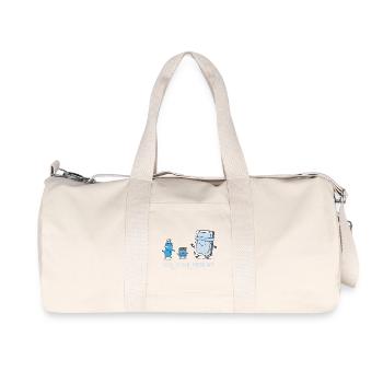 Softwareingenieur IT-Support J-og Your Memory Gym - Recycelte Canvas-Sporttasche von Stanley/Stella - Naturweiß - Vorne