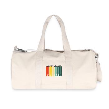 Breizh atao - Sac de sport en toile recyclée Stanley/Stella - blanc naturel - Devant
