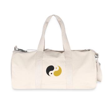 Yin & Yang - Recycled Canvas Sports Bag by Stanley/Stella - natural - Front