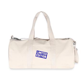 Limitierte Sternedition Druck - Recycelte Canvas-Sporttasche von Stanley/Stella - Naturweiß - Vorne