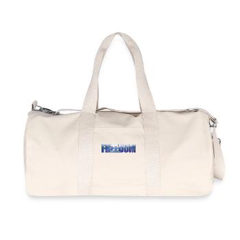 Freedom - Recycelte Canvas-Sporttasche von Stanley/Stella - Naturweiß - Vorne