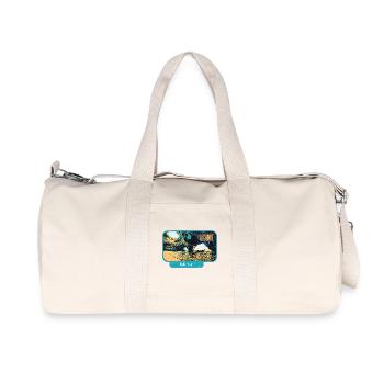 Algarve Portugal, grotte Benagil plage été soleil - Sac de sport en toile recyclée Stanley/Stella - blanc naturel - Devant