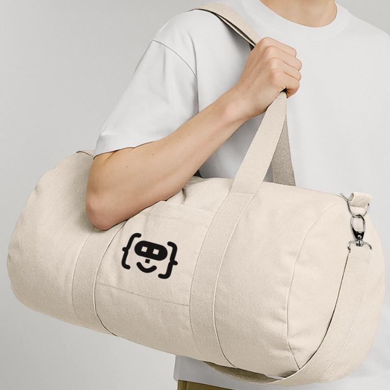 Logo du code du programmeur hacker Sac de sport en toile recyclée Stanley/Stella