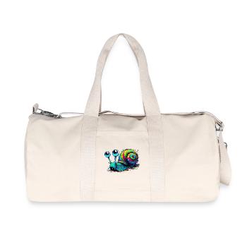 Snail - Recycled Canvas Sports Bag by Stanley/Stella - natural - Front