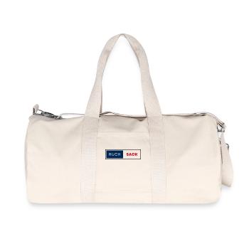 Ruck-Sack-Franzos - Recycelte Canvas-Sporttasche von Stanley/Stella - Naturweiß - Vorne