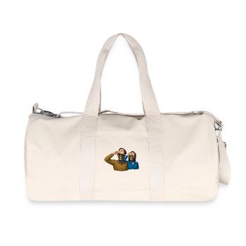 WE ARE HERE - geek & scifi - Recycled Canvas Sports Bag by Stanley/Stella - natural - Front