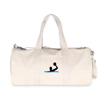 Water polo - Recycled Canvas Sports Bag by Stanley/Stella - natural - Front