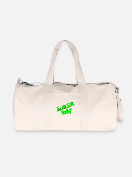 Junker Toby - Sac de sport en toile recyclée Stanley/Stella - blanc naturel