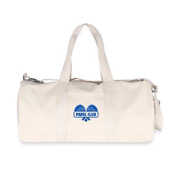 Emblème du club de padel - Sac de sport en toile recyclée Stanley/Stella - blanc naturel - Devant