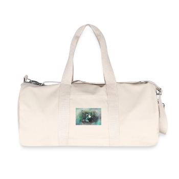 blue Herbstfuchs - Recycelte Canvas-Sporttasche von Stanley/Stella - Naturweiß - Vorne