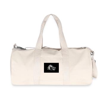 Polizei - Recycelte Canvas-Sporttasche von Stanley/Stella - Naturweiß - Vorne