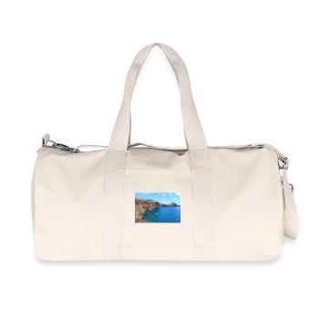 Affiche Madère Portugal - Sac de sport en toile recyclée Stanley/Stella - blanc naturel - Devant