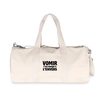 Partying, Fiesta, Drinker - Recycled Canvas Sports Bag by Stanley/Stella - natural - Front