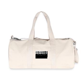 Perfect Identity Bold Typography - Recycled Canvas Sports Bag by Stanley/Stella - natural - Front