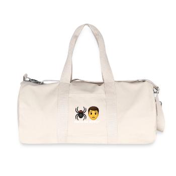 Spider and Human Design - Recycled Canvas Sports Bag by Stanley/Stella - natural - Front