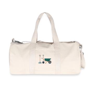 Garden - Recycled Canvas Sports Bag by Stanley/Stella - natural - Front