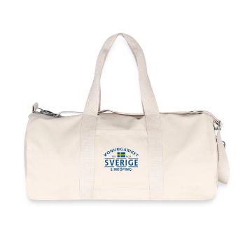 Königreich Schweden Linköping 1523 - Recycelte Canvas-Sporttasche von Stanley/Stella - Naturweiß - Vorne
