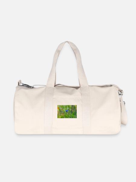 Bleuet - Sac de sport en toile recyclée Stanley/Stella - blanc naturel