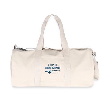 I'm the best catch - Recycled Canvas Sports Bag by Stanley/Stella - natural - Front